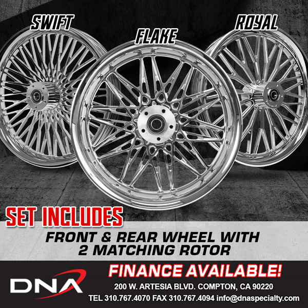 [SALE] Billet Wheels Set with Free Rotors