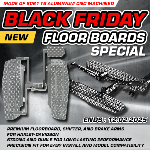 [BLACK FRIDAY SALE] TOURING FLOORBOARD COMPLETE