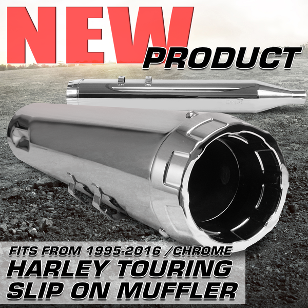 FORCE SLIP ON EXHAUST FOR BAGGERS