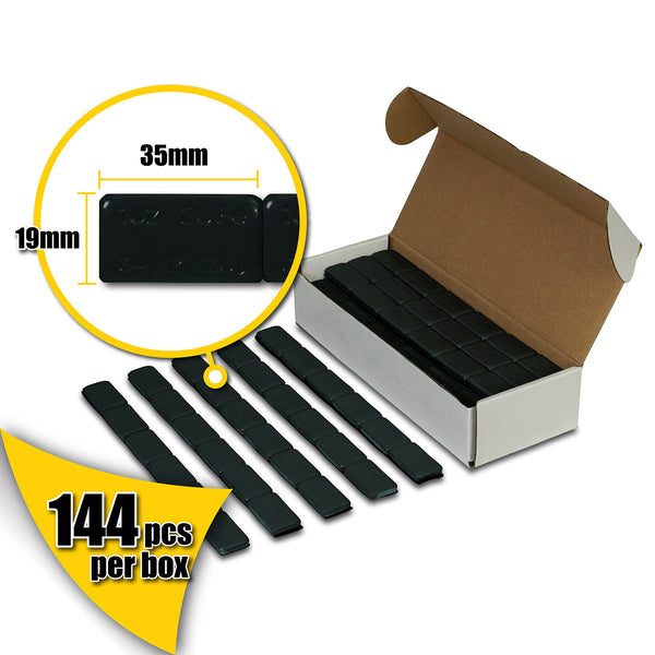 Wheel Weights Black 1oz 144pcs