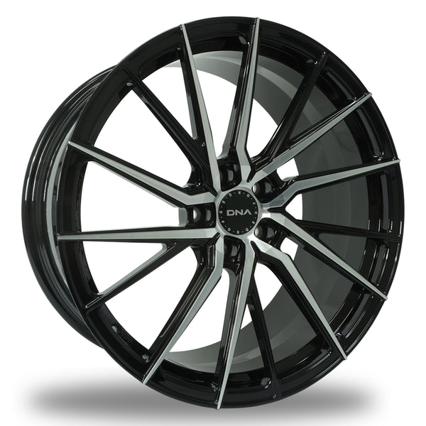 Forged Wheel TF1-04 Black Machine Tesla Model 3/Y/X/S (Set of 4)