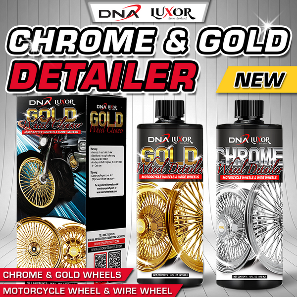 Chrome & Gold Detailer – For Motorcycle & Wire Wheels